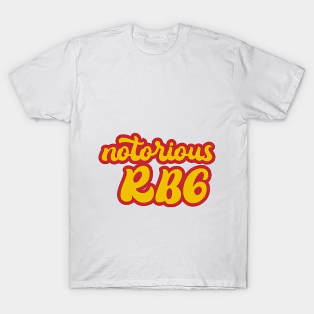 RBG notorious T-Shirt by Qualityshirt